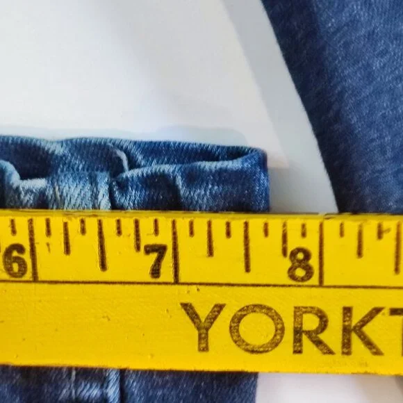 Lee Rider jeans denim blue women's waist size 18 - Picture 12 of 12